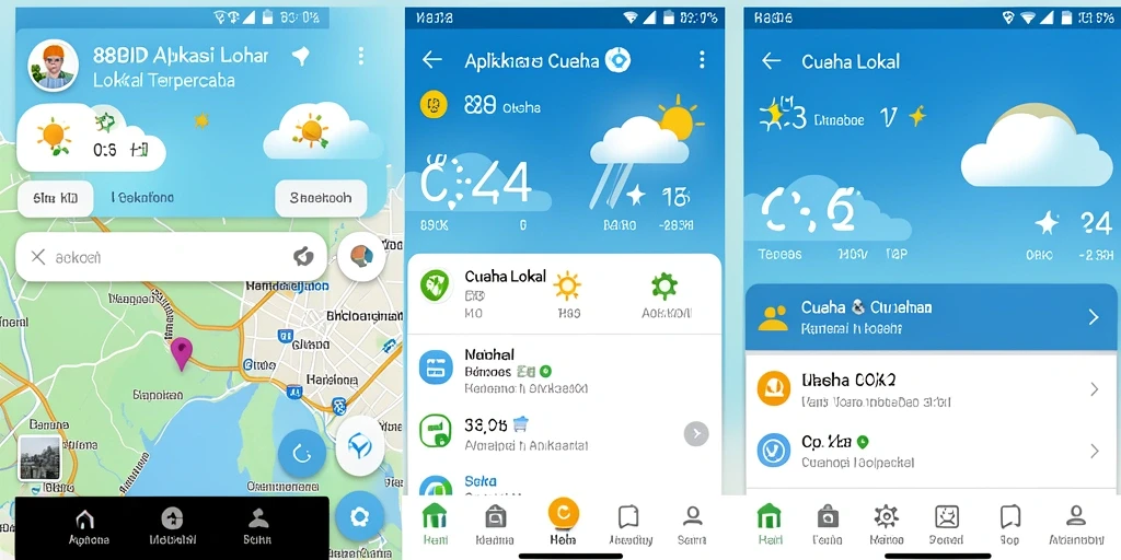 Antarmuka bersih dan informatif dari aplikasi 88ID.