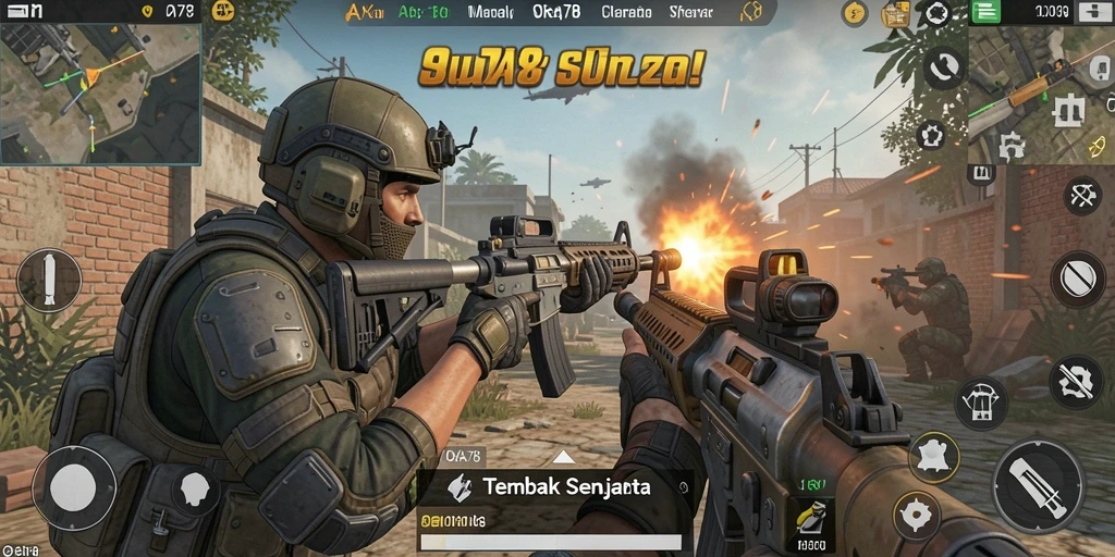 Tampilan antarmuka permainan ORA78 yang modern dan intuitif.