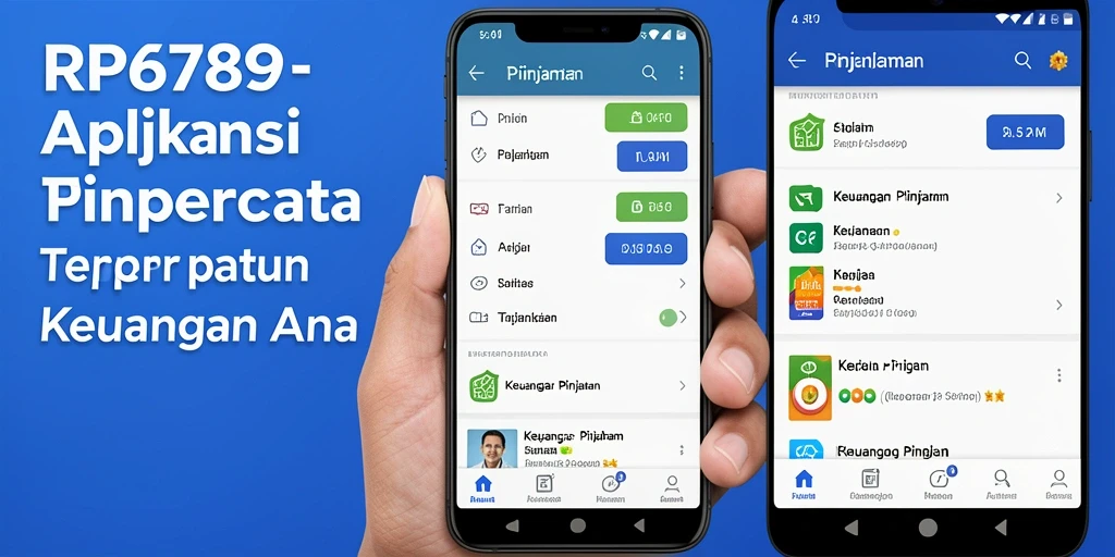 Antarmuka RP6789 yang intuitif dan mudah digunakan.