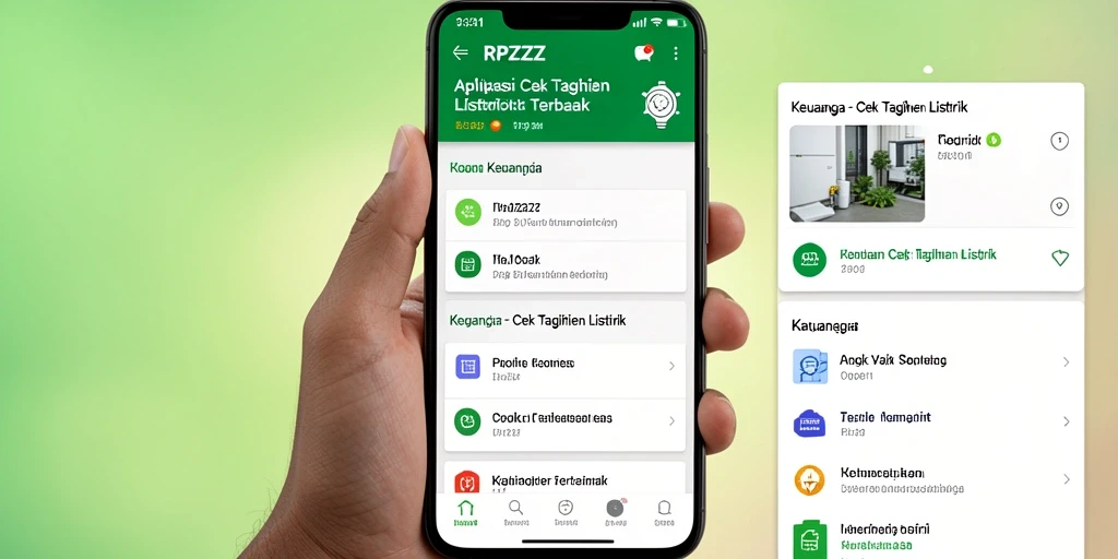 Tampilan antarmuka pengguna RPZZZ yang menarik dan informatif.